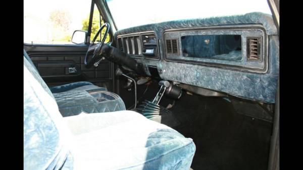 monster truck interior